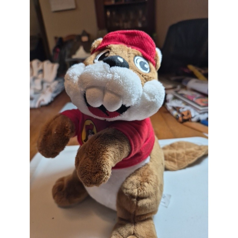Buc-ee's 11" Plush Beaver by JAAG with Shirt and Cap soft and loveable
